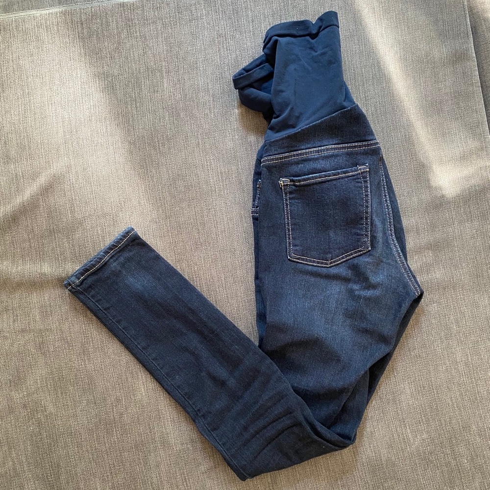 Luxe Essentials Denim maternity jeans